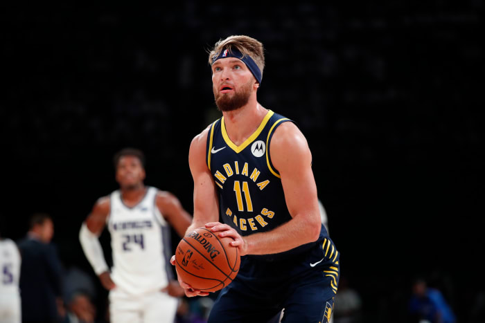 Domantas Sabonis inked a four-year, $74.9 million deal to remain with the Pacers.